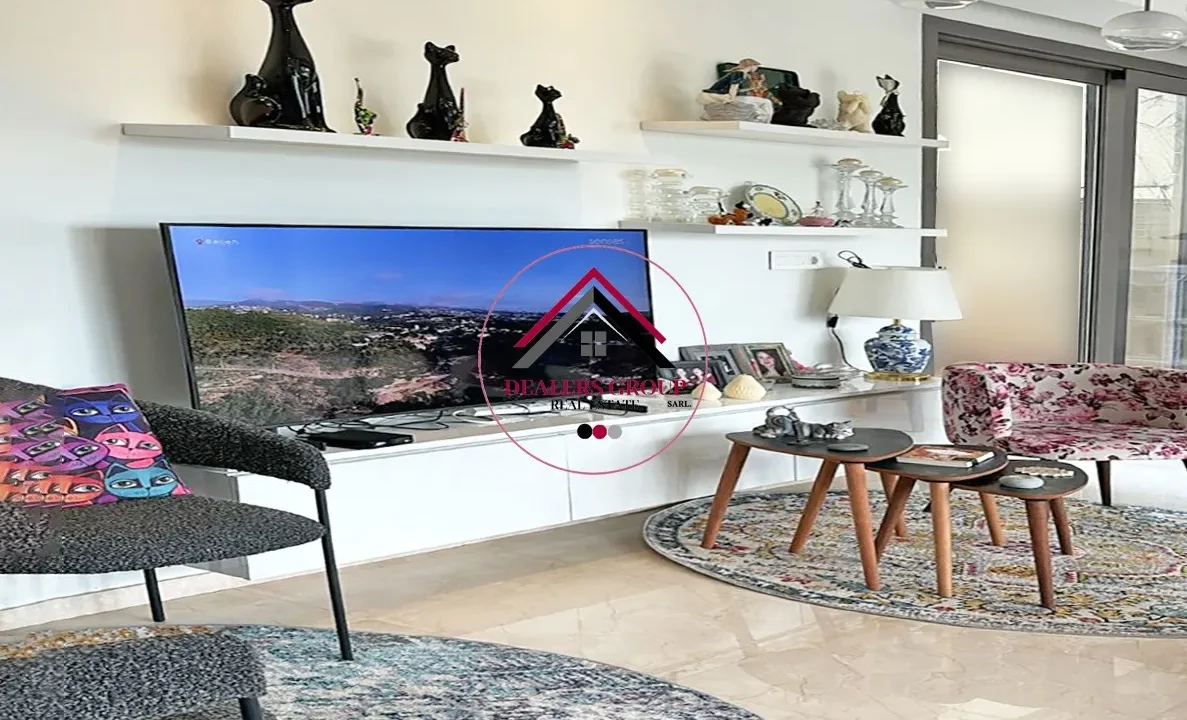 Waterfront City - Dbayeh ! Rare apartment with Garden Terrace for sale