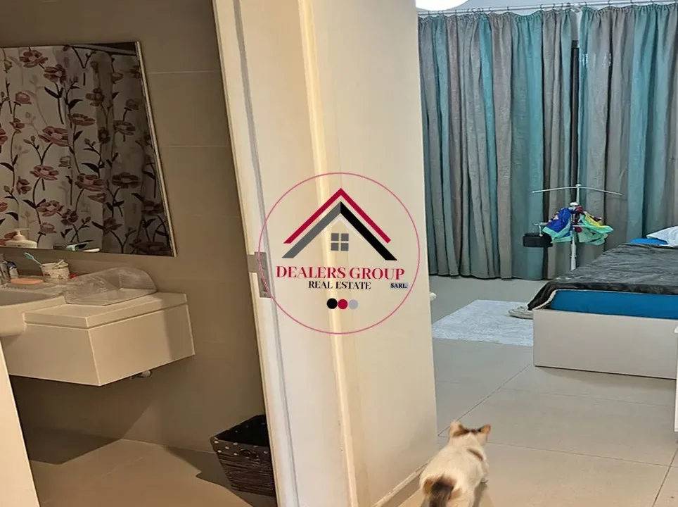 Waterfront City - Dbayeh ! Rare apartment with Garden Terrace for sale