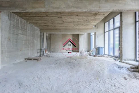 Prime Location Large Core and Shell Showroom for sale in Achrafieh