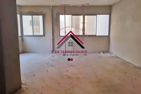 Core and Shell Showroom for sale in Achrafieh