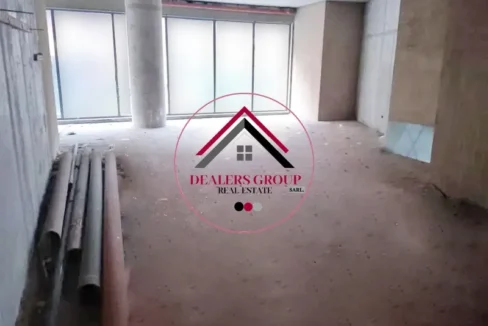 Core and Shell Showroom for sale in Achrafieh