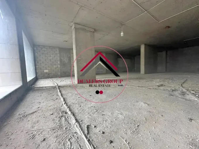 Prime Location Core and Shell Shop for sale in Downtown Beirut