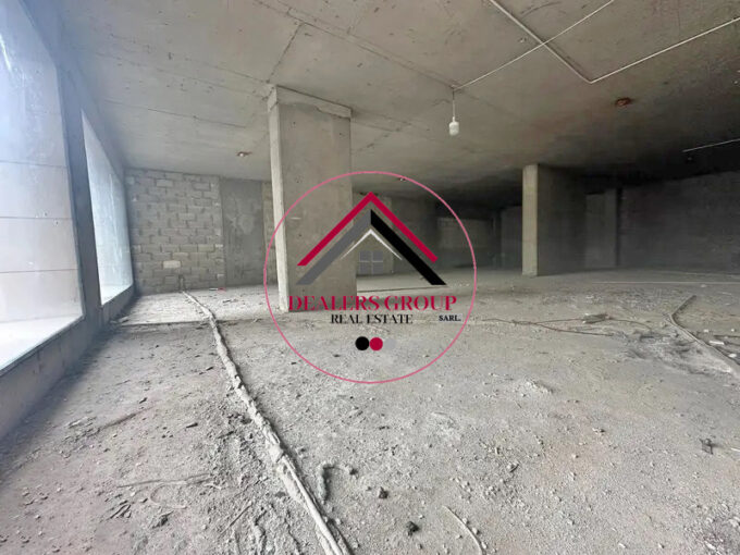 Prime Location Core and Shell Shop for sale in Downtown Beirut