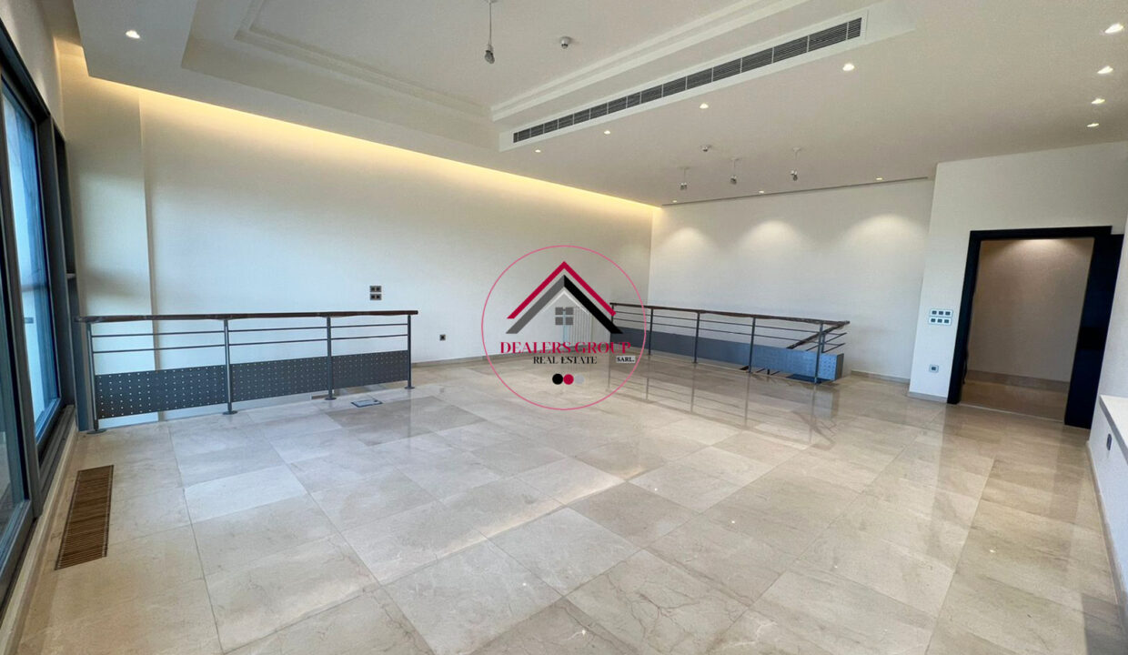 Private Terrace+Pool ! Duplex Loft for sale in WaterfrontCity -Dbaye