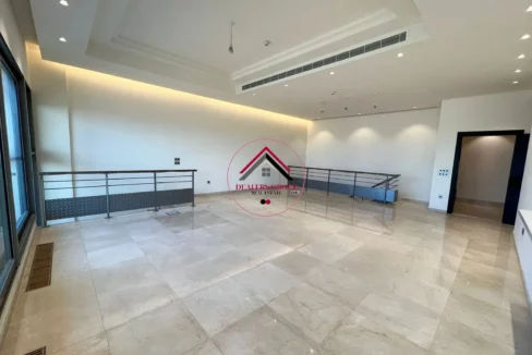 Private Terrace+Pool ! Duplex Loft for sale in WaterfrontCity -Dbaye