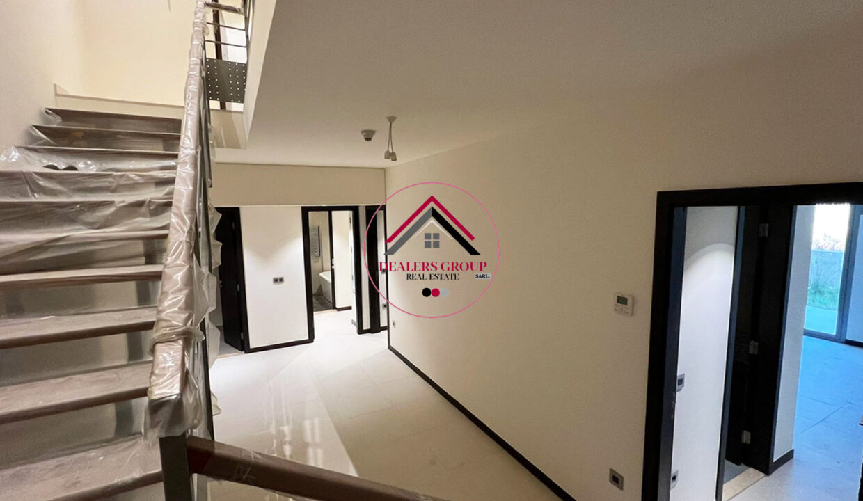 Private Terrace+Pool ! Duplex Loft for sale in WaterfrontCity -Dbaye