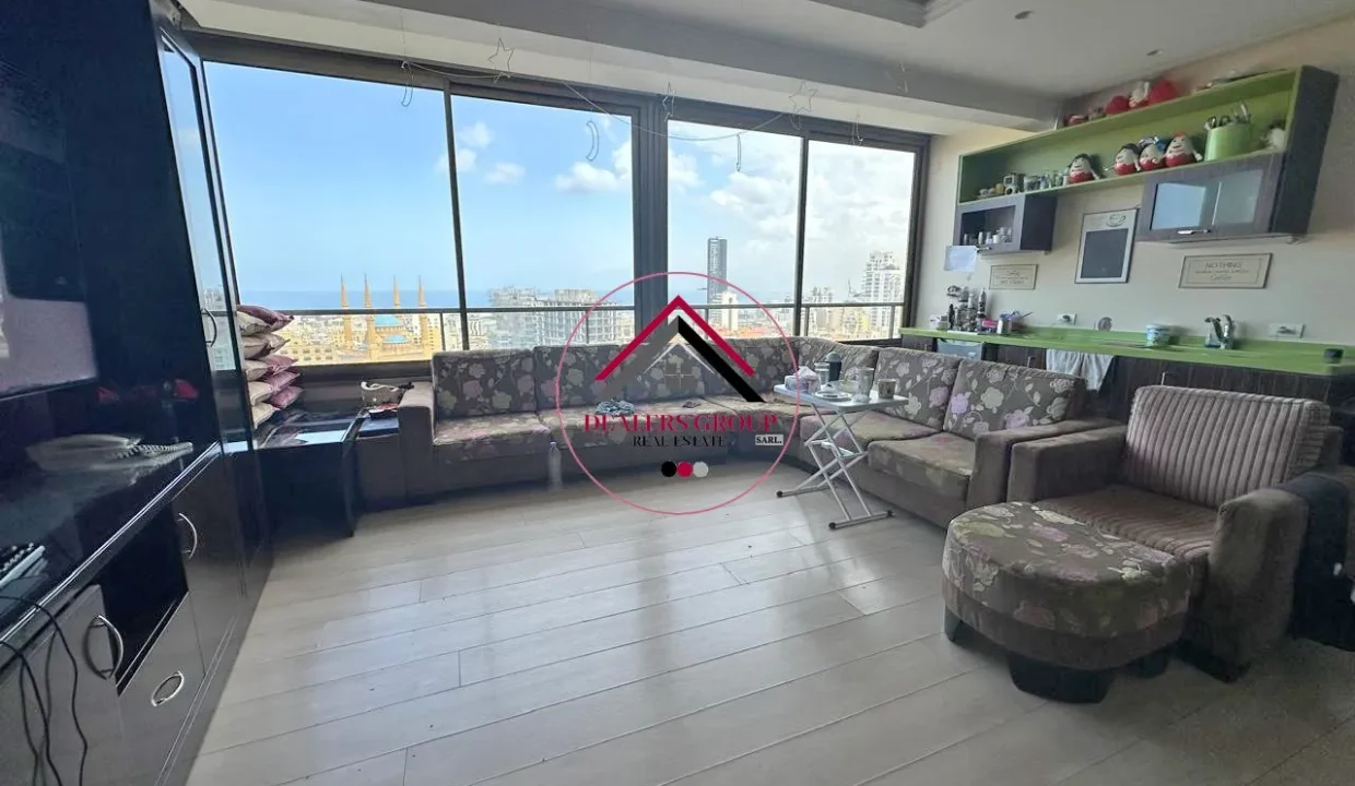 Open View Apartment for sale in Bachoura - Downtown