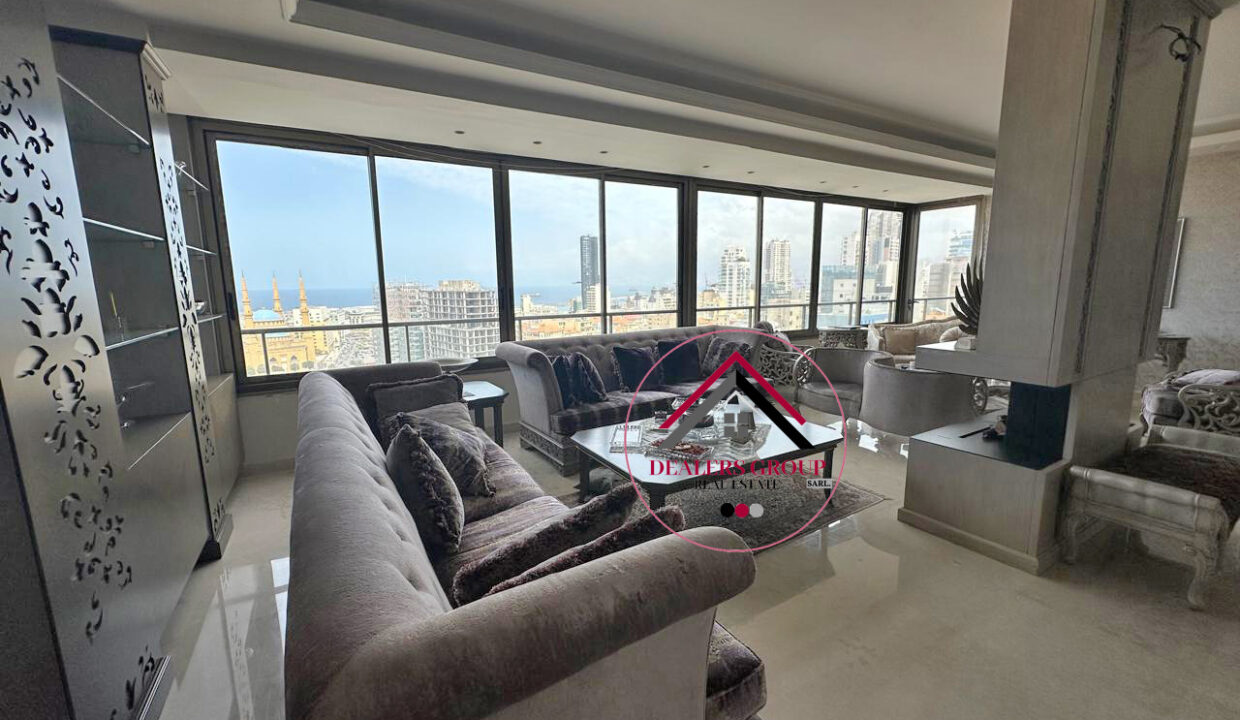 Open View Apartment for sale in Bachoura - Downtown