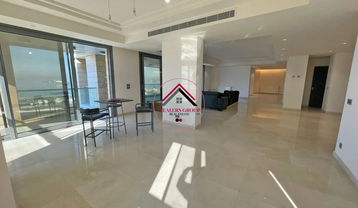 Waterfront City Dbayeh ! Iconic Penthouse + Private Terrace for sale