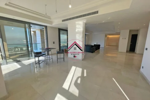 Waterfront City Dbayeh ! Iconic Penthouse + Private Terrace for sale