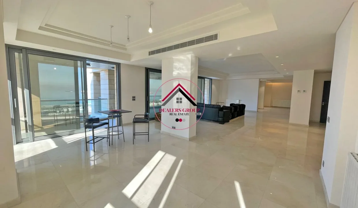 Waterfront City Dbayeh ! Iconic Penthouse + Private Terrace for sale