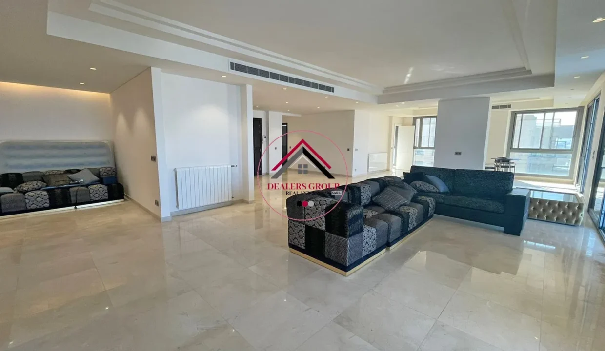 Waterfront City Dbayeh ! Iconic Penthouse + Private Terrace for sale