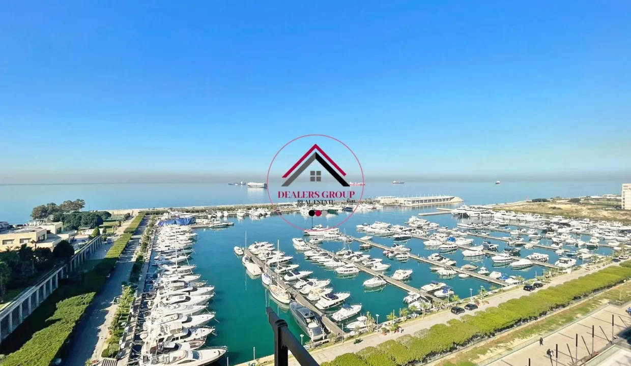 Waterfront City Dbayeh ! Iconic Penthouse + Private Terrace for sale