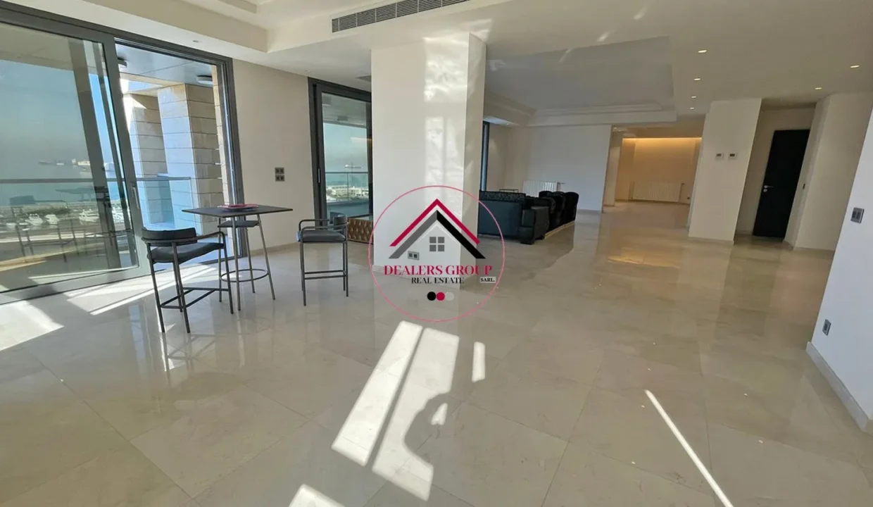 Waterfront City Dbayeh ! Iconic Penthouse + Private Terrace for sale