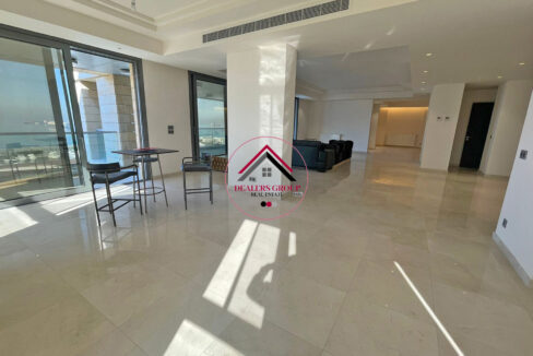 Waterfront City Dbayeh ! Iconic Penthouse + Private Terrace for sale