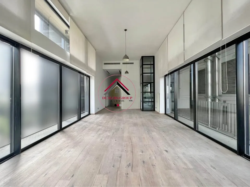 Live Outside The Lines with this Modern Duplex Loft