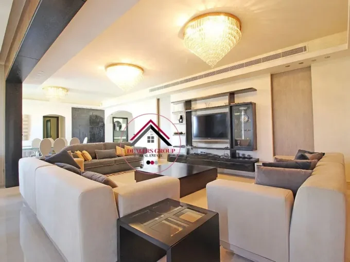 Garden View Deluxe Apartment for sale in Sanayeh -Ras Beirut