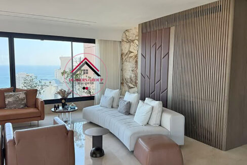Sea View High Floor Modern Deluxe Apartment for sale in Hamra