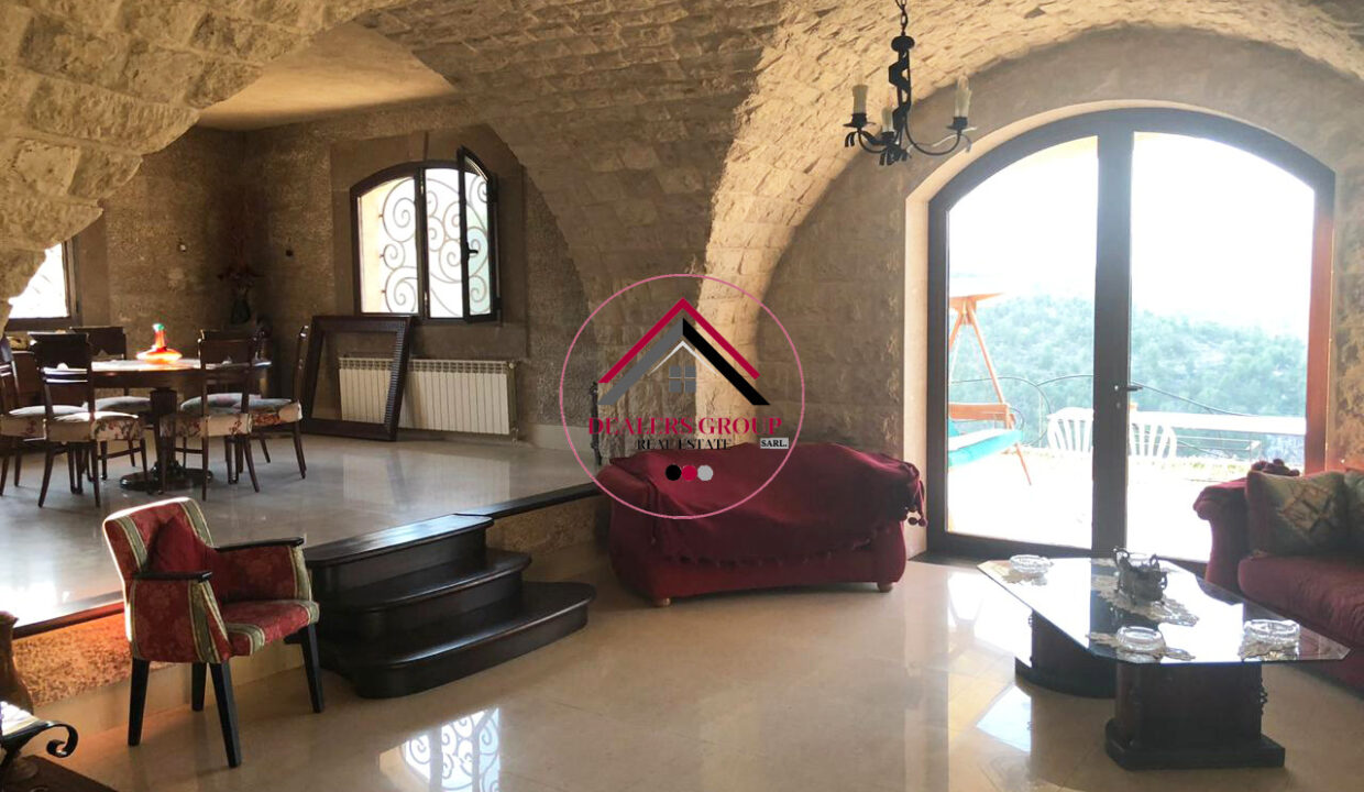 Your Mountain Retreat Awaits – Deluxe Villa in Ajaltoun for Sale