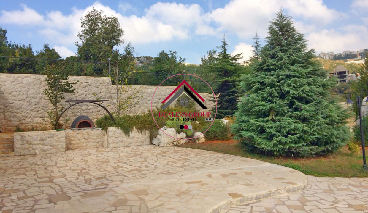 Your Mountain Retreat Awaits – Deluxe Villa in Ajaltoun for Sale