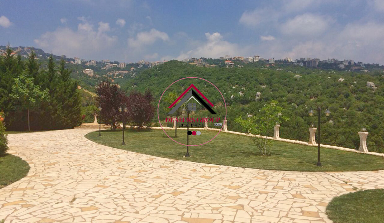 Your Mountain Retreat Awaits – Deluxe Villa in Ajaltoun for Sale