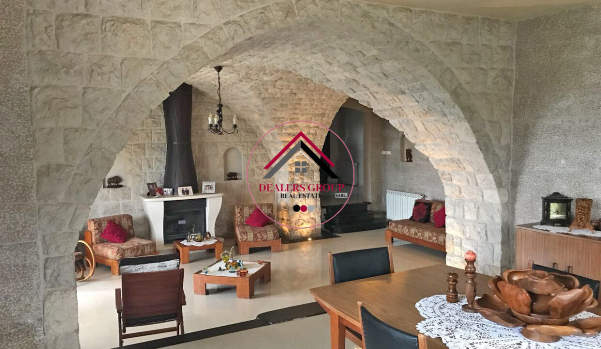 Your Mountain Retreat Awaits – Deluxe Villa in Ajaltoun for Sale