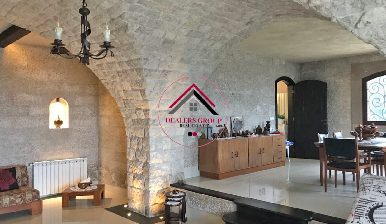 Your Mountain Retreat Awaits – Deluxe Villa in Ajaltoun for Sale