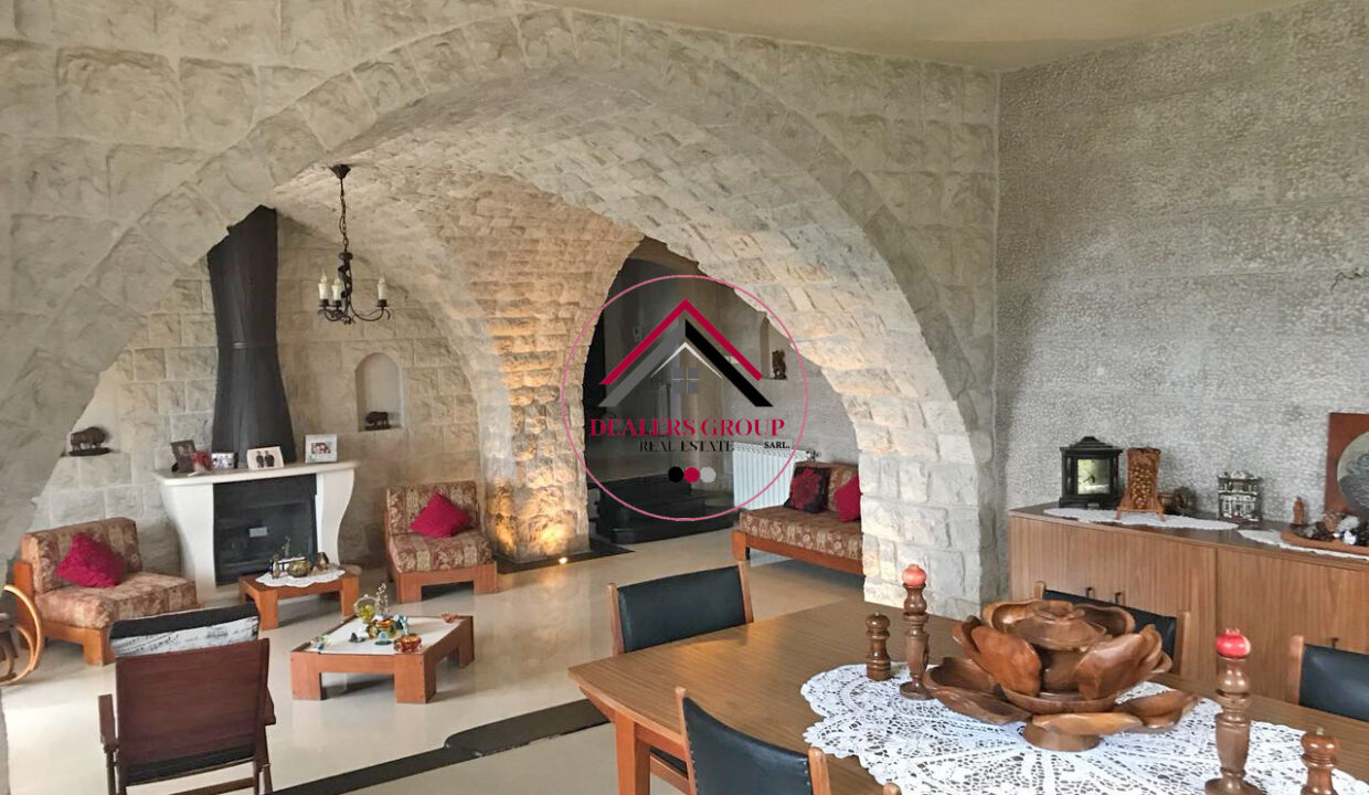 Your Mountain Retreat Awaits – Deluxe Villa in Ajaltoun for Sale