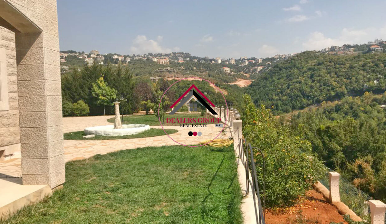Your Mountain Retreat Awaits – Deluxe Villa in Ajaltoun for Sale