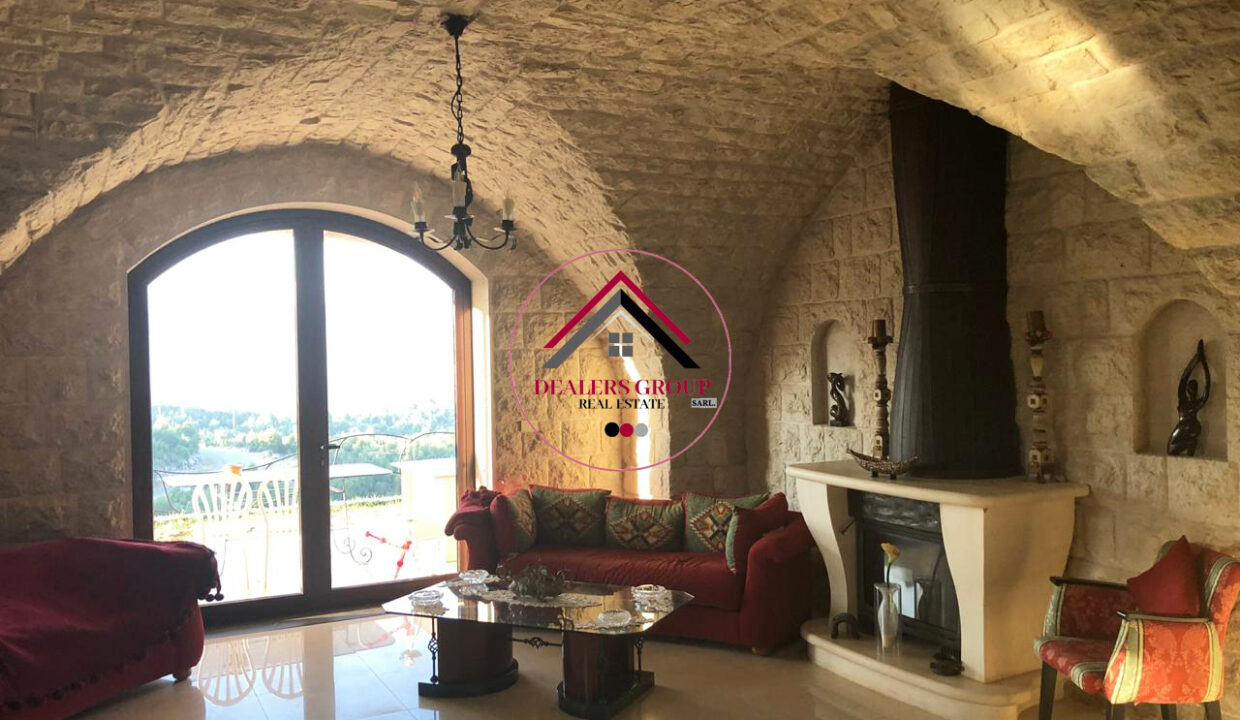 Your Mountain Retreat Awaits – Deluxe Villa in Ajaltoun for Sale