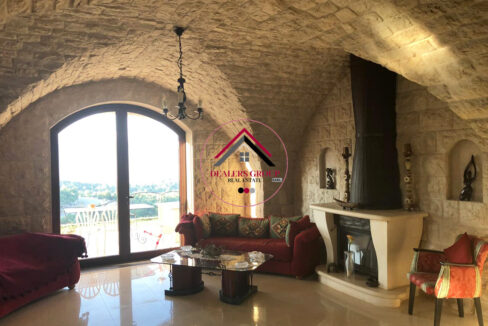 Your Mountain Retreat Awaits – Deluxe Villa in Ajaltoun for Sale