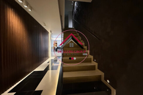 Furnished Modern Duplex Apartment For Sale in Ashrafieh