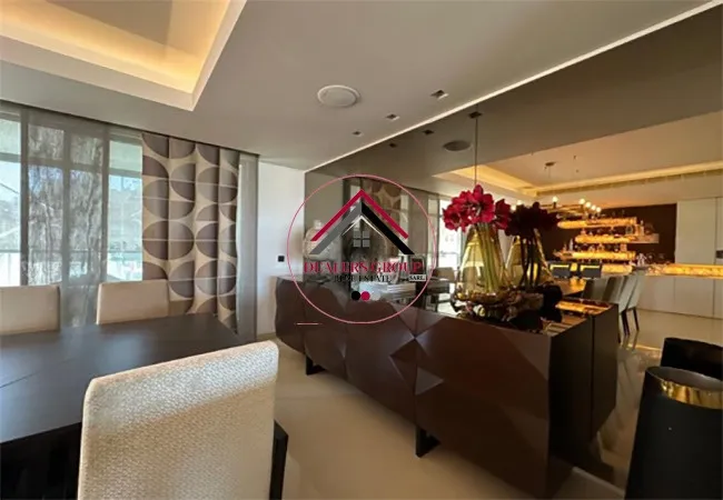 Furnished Modern Duplex Apartment For Sale in Ashrafieh