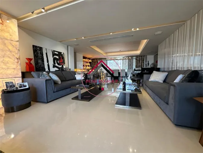 Furnished Modern Duplex Apartment For Sale in Ashrafieh