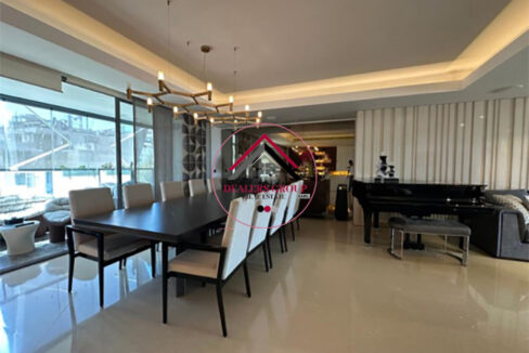 Furnished Modern Duplex Apartment For Sale in Ashrafieh
