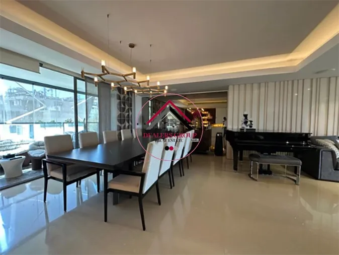 Furnished Modern Duplex Apartment For Sale in Ashrafieh