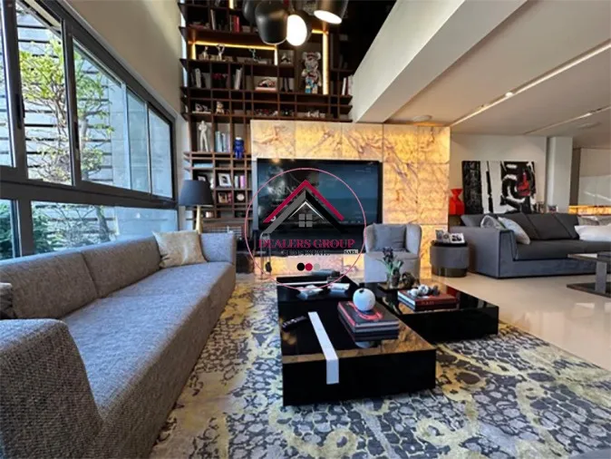 Furnished Modern Duplex Apartment For Sale in Ashrafieh