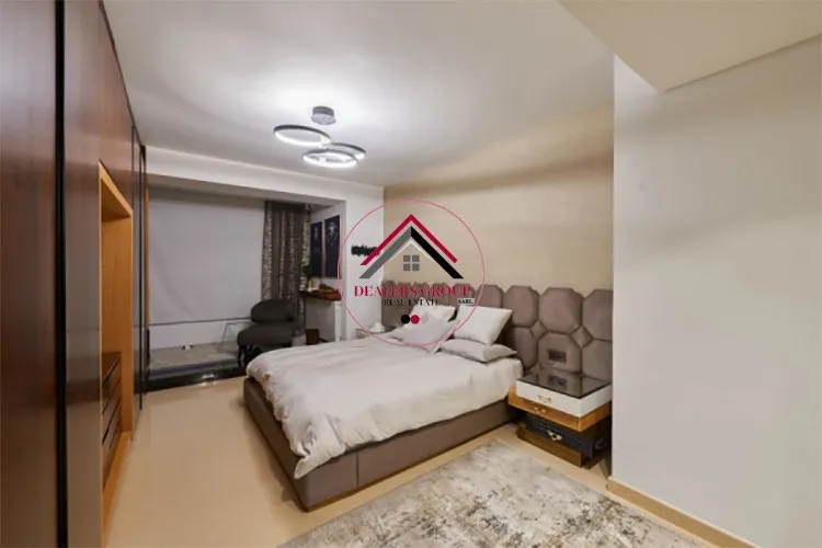 Furnished Modern Duplex Apartment For Sale in Ashrafieh