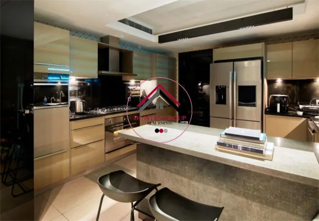 Furnished Modern Duplex Apartment For Sale in Ashrafieh