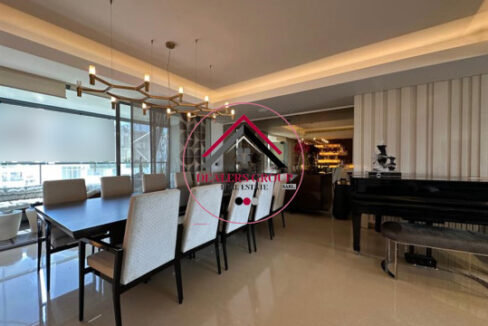 Furnished Modern Duplex Apartment For Sale in Ashrafieh