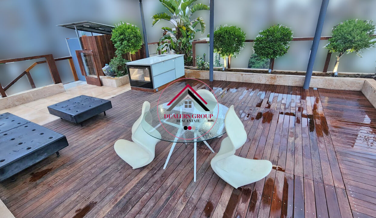 Sky-High Luxury: Penthouse with Private Terrace for sale in Achrafieh