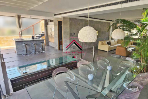 Sky-High Luxury: Penthouse with Private Terrace for sale in Achrafieh
