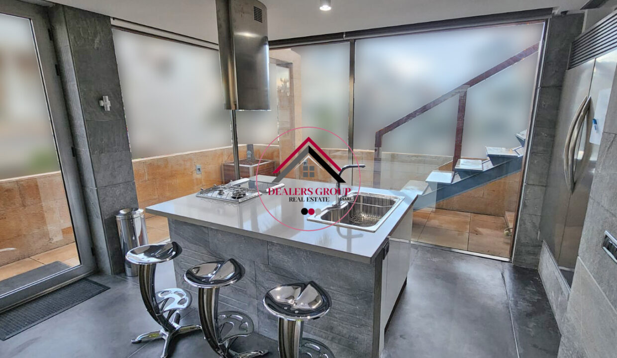 Sky-High Luxury: Penthouse with Private Terrace for sale in Achrafieh