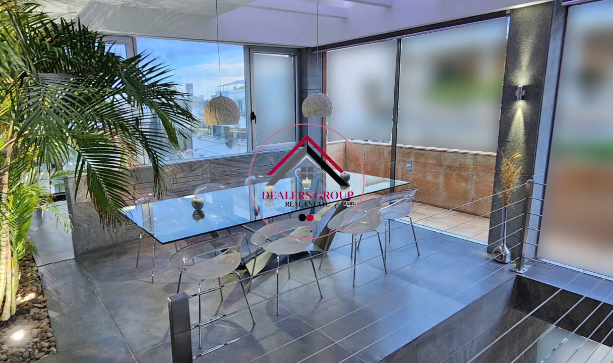 Sky-High Luxury: Penthouse with Private Terrace for sale in Achrafieh
