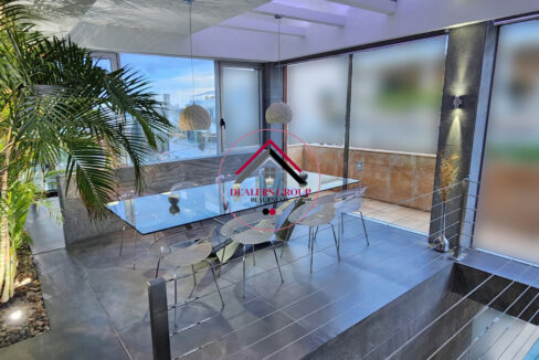 Sky-High Luxury: Penthouse with Private Terrace for sale in Achrafieh