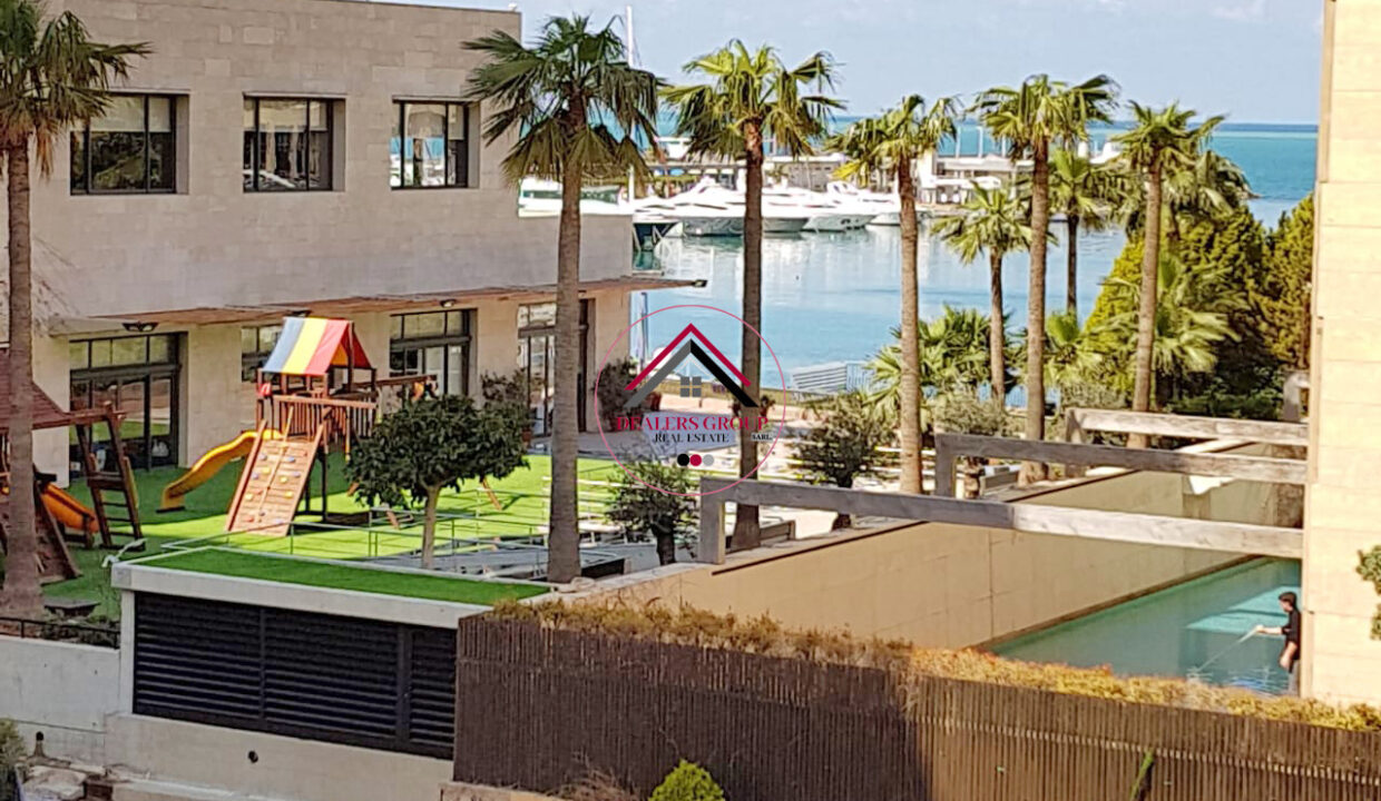 Waterfront City - Dbayeh ! Extraordinary apartment for sale + Sea View