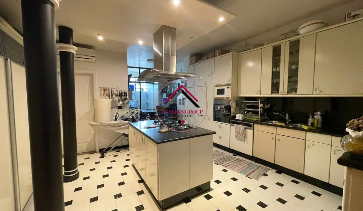 High Floor apartment for sale in Ras Beitut with part Sea View
