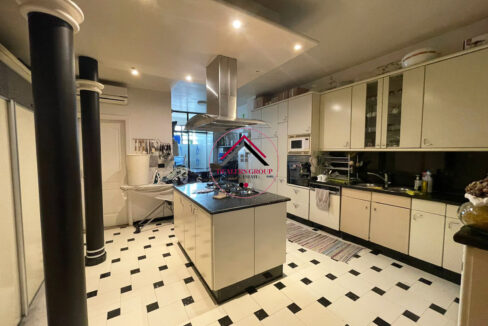 High Floor apartment for sale in Ras Beitut with part Sea View