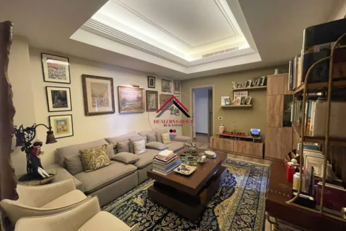 High Floor apartment for sale in Ras Beitut with part Sea View