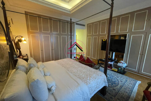 High Floor apartment for sale in Ras Beitut with part Sea View